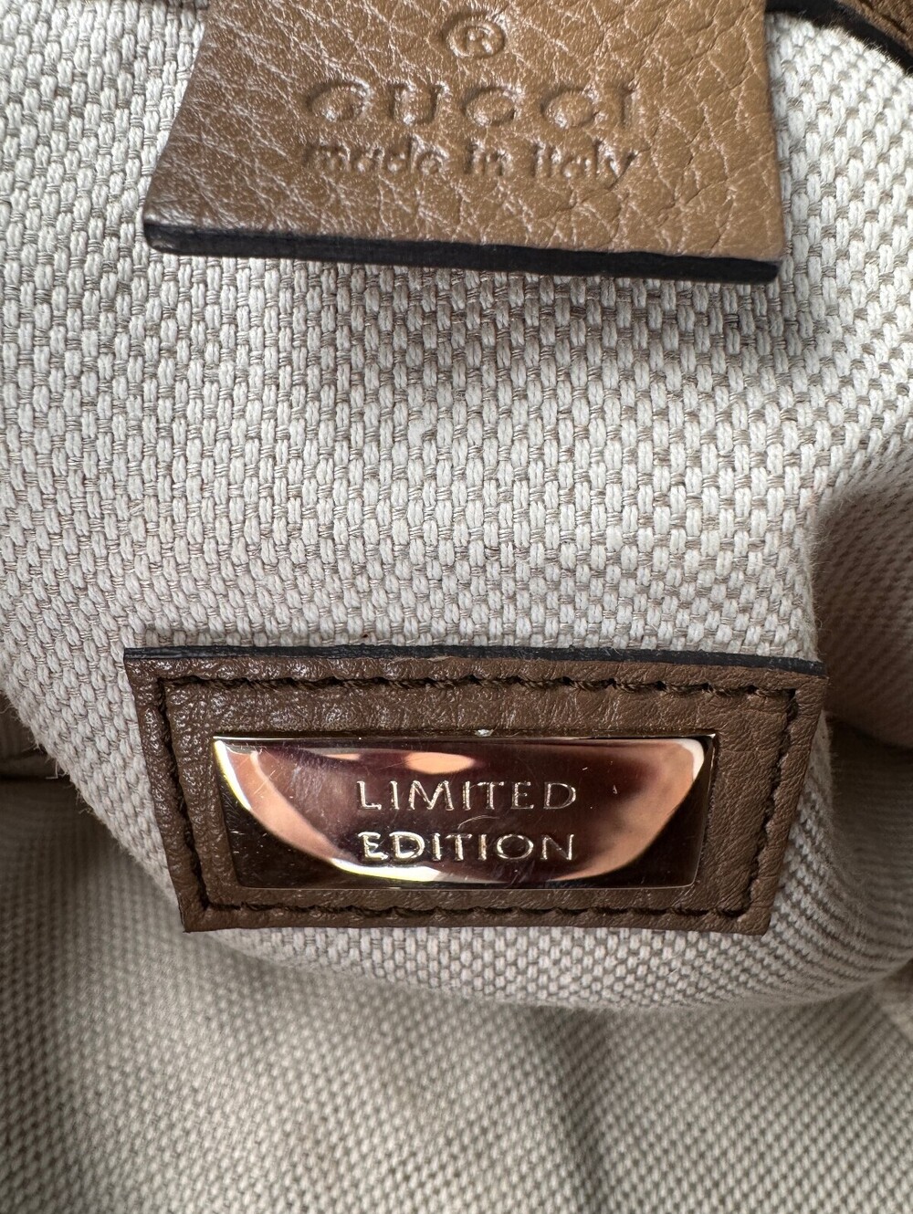 Gucci Soho Limited Edition Chain Strap Shoulder Bag Python Medium Brown Gold - Picture 4 of 15
